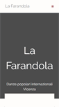 Mobile Screenshot of lafarandola.it